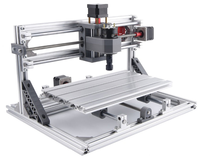 Upgraded Desktop CNC 3018 cuts Aluminum FAST! 