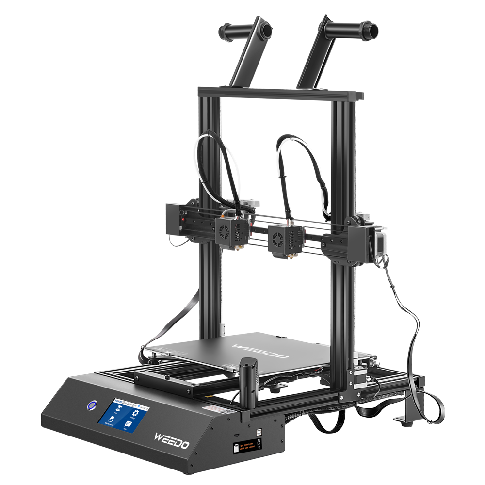 Weedo X40 Dual Extruder FDM 3D Printer (New 2020 Model) – The 3D ...